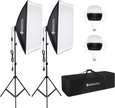 Softbox Set 50x70cm Dauerlicht