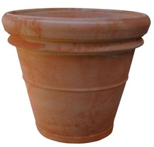 Galestro terracotta vaso - terracotta,,