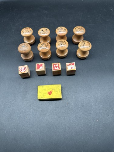 Tcm holz stempel - holz, gebraucht