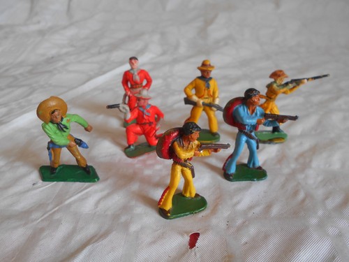 Vintage plastik figuren frühe - vintage,