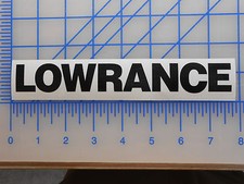 LOWRANCE Logo Abziehbild 7.5 "