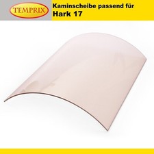 Kaminglas gebogen für Hark 17