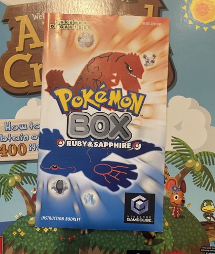 Pokemon box rubin - box, saphir
