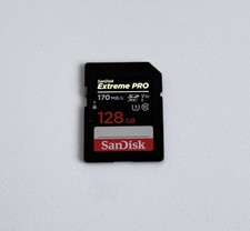 Sandisk 128 GB Extreme PRO 170 MB/s SDXC SD