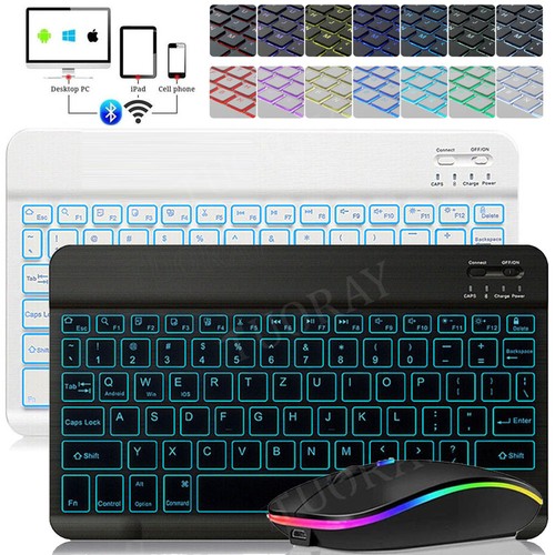 Beleuchtete qwertz tastatur - beleuchtete,