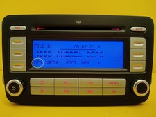 Original VW RCD 300 CD MP3 Autoradio Radio Touran Golf V Passat 3C Caddy + Code