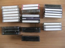 28 Kassetten, u.a. Sony UX-S, HF90, Pro90, Fuji K2, JP-II, GT-IIS, 60/90er