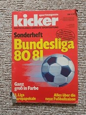 Kicker Sonderheft Bundesliga 1980/81 Fußball 