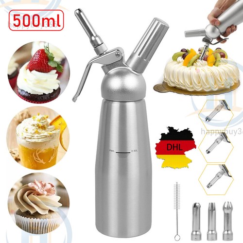 500ml sahnespender edelstahl - 500ml,