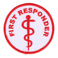 Aufnäher First Responder mit Äskulapstab