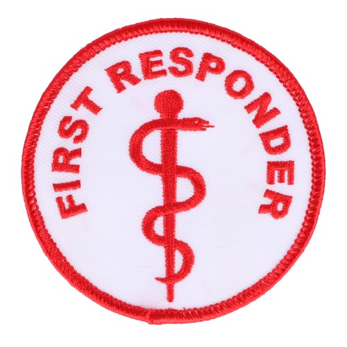 Aufnäher first responder mit - first,