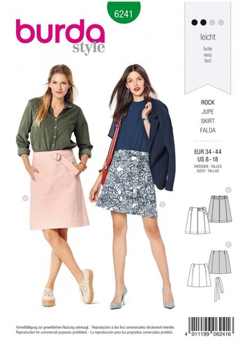 Burda schnittmuster 6241 damen - burda,