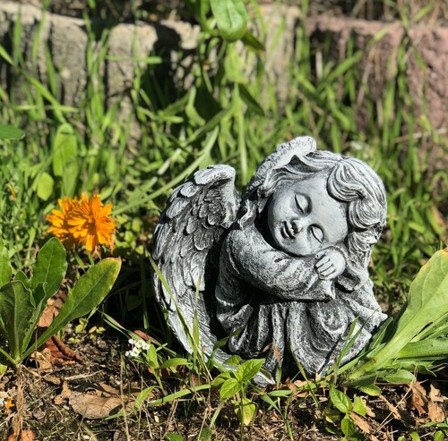 Frostfeste steinfigur - frostfeste,