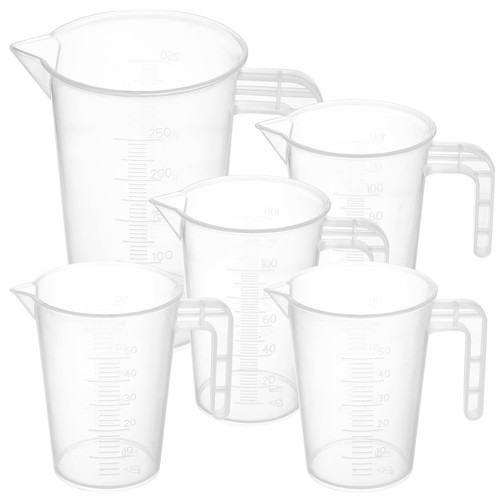 Messbecher set kunststoff - messbecher,