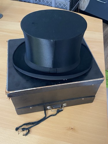 Antiker klappzylinder chapeau - antiker, (chapeau