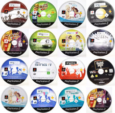 PS2 Playstation 2 PAL Singstar Buzz Guitar Party Spiele NUR CD Sammulng Auswahl