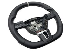 Tuning Lenkrad Lederlenkrad Vw TIGUAN 5N Multifunktion Daumen Abgeflacht