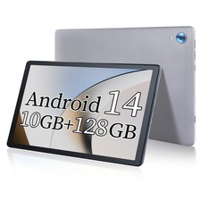 Android 15 10GB RAM 128GB ROM 10,1 Zoll Tablet WIFI Quad-core  IPS Kamera  Grau