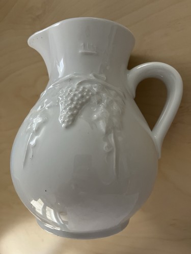 Weiße karaffe porzellan - weiße, 1
