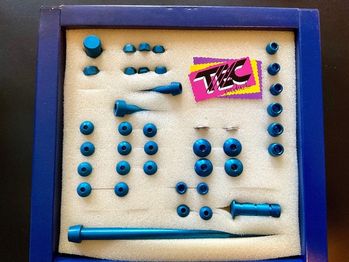Nos tec light blue screws - tec,