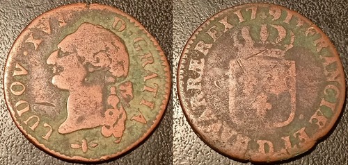 Louis xvi sol bis - -, ecu