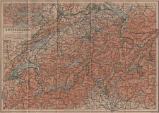 Karte Schweiz Suisse Schweiz