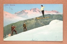 Skisprung ski jumping man