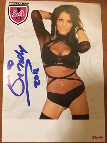 Sindy 10x15 autogramm - sindy,