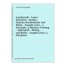 Lesefreunde - Lesen - Schreiben - Spielen - Östliche Bundesländer und  1534881-2