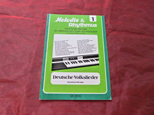 MELODIE & RHYTHMUS 1 Deutsche Volkslieder elektronische Orgeln und Keyboards