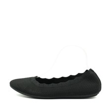 Skechers Damen Air-Cooled Memory Foam Slipper Schwarz Textil Ballerinas EU 39