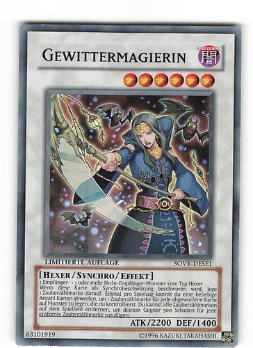 Yugioh gewittermagierin - gewittermagierin,