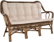 Rattan Dreisitzer Bank