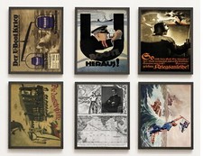Set: 6 Poster 1. Weltkrieg