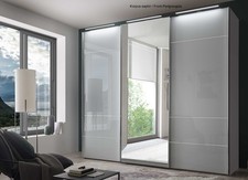 Staud Sonate Lucca Schwebetürenschrank Kleiderschrank Schlafzimmer Schrank Glas