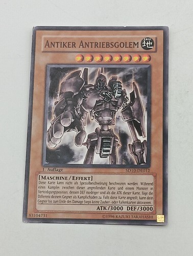 Einzelkarte antiker - yu-gi-oh,