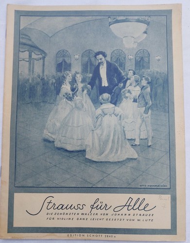 Alte noten strauss - strauss, für