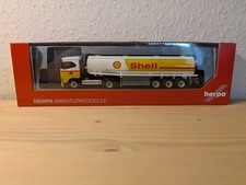 Herpa Iveco S-Way Flachdach Tanksattelzug Shell