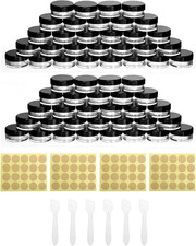 QWORK® 60 Stück Döschen