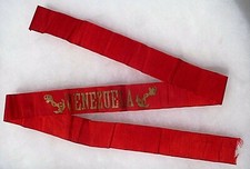 Band beschriftet Paquebot