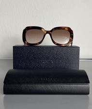 Große Designer Sonnenbrille PRADA SPR 16Y Gr: 52 Luxus Brille Hoher Neupreis