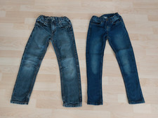 2 x Jeans, Jeanshose, Gr.128, 134