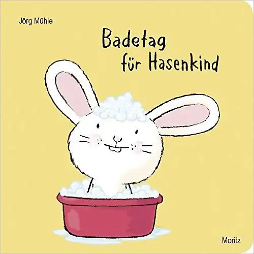 Badetag für hasenkind - badetag,