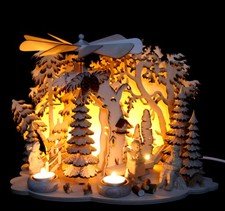 Teelicht - Pyramide  LED Oma &