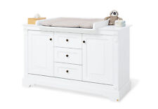 2.Wahl Retourware - Wickelkommode/Wickeltisch Edelmatt Typ 1 extrabreit - neu...