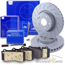 ATE BREMSSCHEIBEN +BREMSBELÄGE +KONTAKT VORNE FÜR MERCEDES BENZ S-KLASSE W221