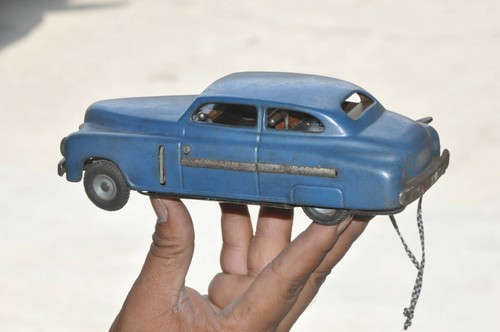 Vintage zum aufziehen blau - vintage,