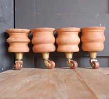 4er Set gedrechselte Möbel