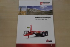 158823) Kröger Agroliner Hakenliftanhänger Prospekt 11/2013