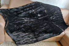 Pelzdecke -Tafel Kunstfell NERZ-Optik 170cm lang u. 116 cm breit  